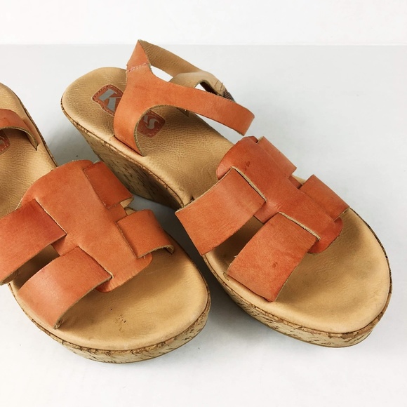 Kork-Ease Shoes - KORKS by Kork-Ease Adjustable Leather Cork Wedge
